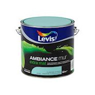 Ambiance mur extra mat turkse steen 2,5 L  - Merk Levis - Glansgraad Extra mat - Afwasbaar Ja - Toepassing Muur - Verfbasis Watergedragen - Inhoud 2,5 l - Geschikt voor Binnen